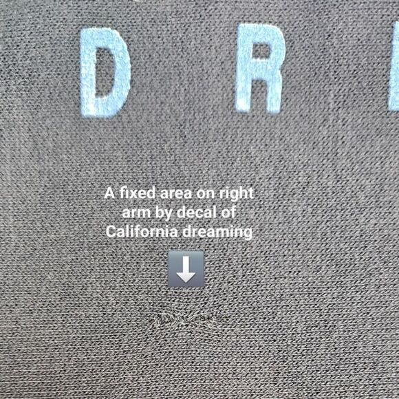 CALL YOUR MOTHER Women's California Dreaming Hooded Pullover Sweatshirt Size L - Picture 12 of 14